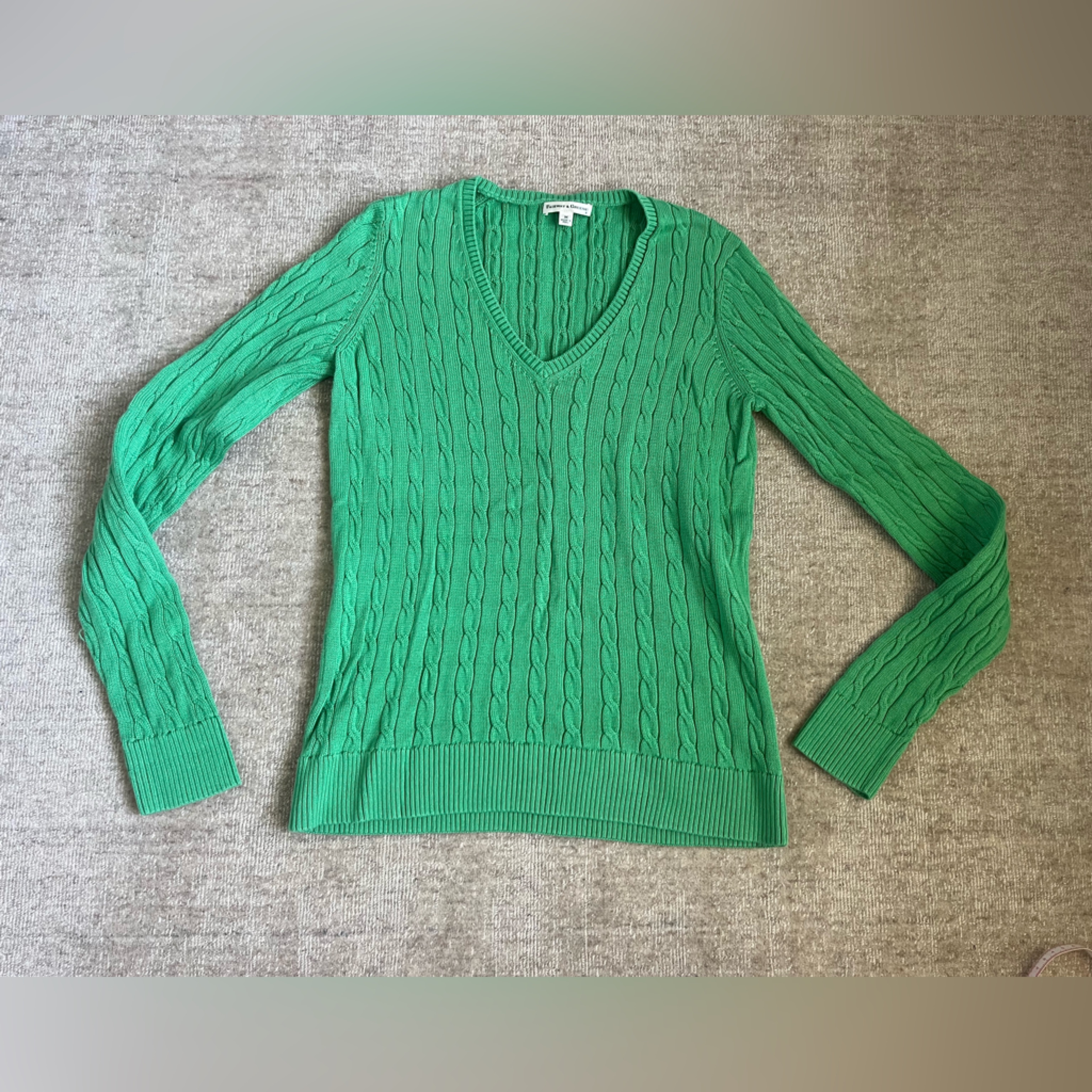 Fairway  Greene Cableknit Sweater